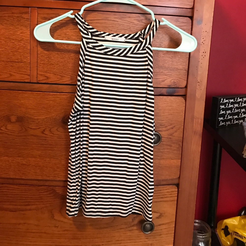 Striped tank top